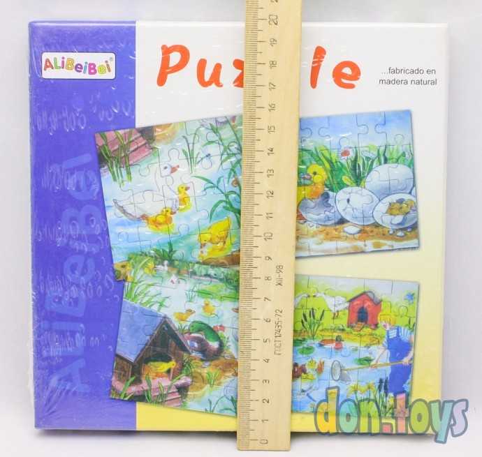 Деревянная игра "Пазлы" 4 картинки , арт.779-623, фото 3