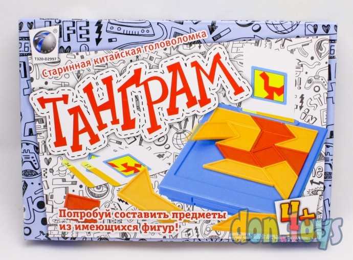 Настольная игра Китайская головоломка Танграм, арт. D2997, фото 4
