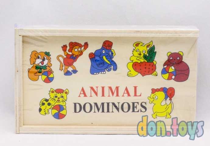 Деревянная настольная игра Домино, арт. С 30353, фото 1