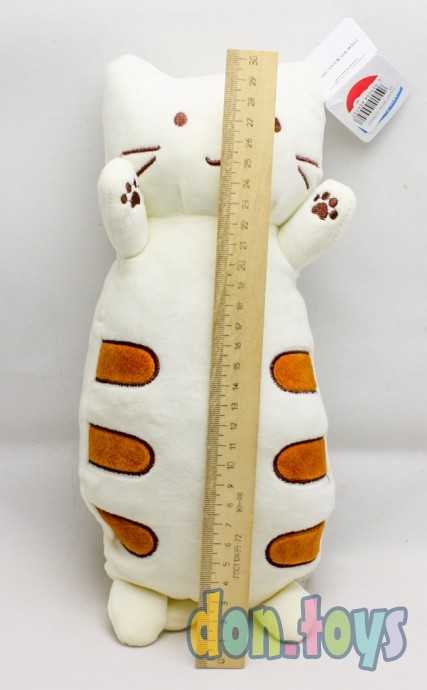 Мягкая игрушка подушка Кот валик, 30 см (полоски), фото 4