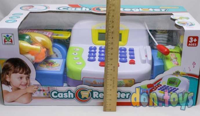 Кассовый аппарат с весами, микрофоном, сканером и продуктами, арт. 26528, фото 3