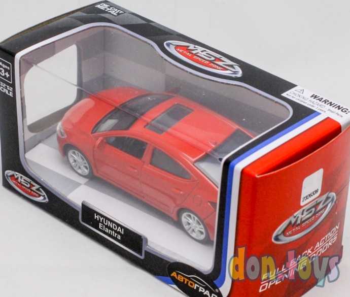 Машина металлическая HYUNDAI ELANTRA, 1:40, инерция, открываются двери, арт. 7389616, фото 4