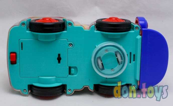 Паровоз с шестеренками, прозрачный, свет, звук, арт. 238-1, фото 5