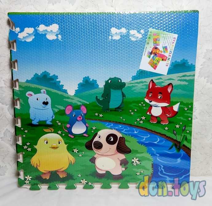 Коврик-пазл Лесные жители, 4 шт., арт. AN03065, фото 6