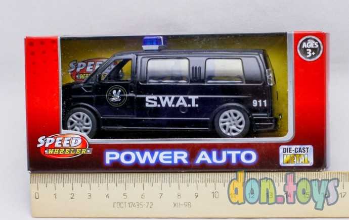 Машинка металлич. инерционная Полиция, арт. 819UW, фото 1