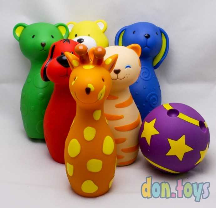 K'S Kids Боулинг цветной виниловый - развивающая игрушка, фото 5