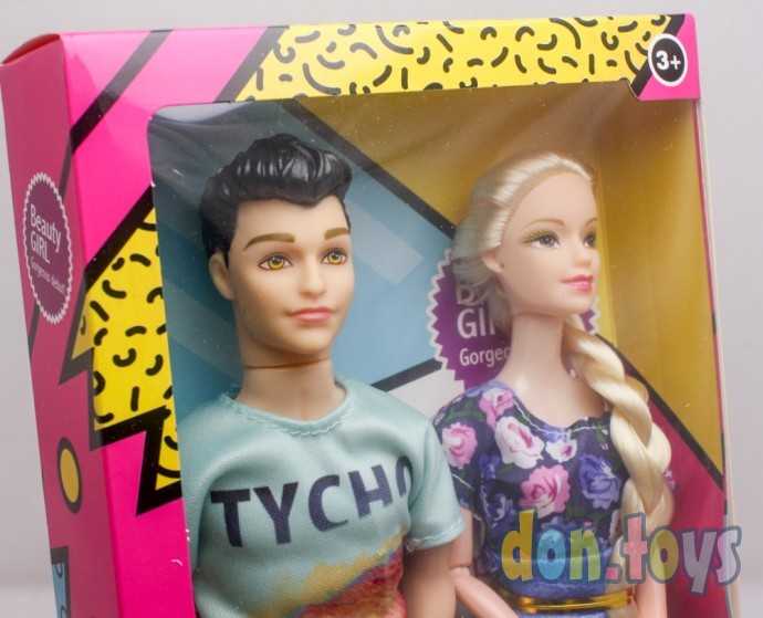 Набор кукол Сладкая парочка, 32 см, арт. 813A, фото 7