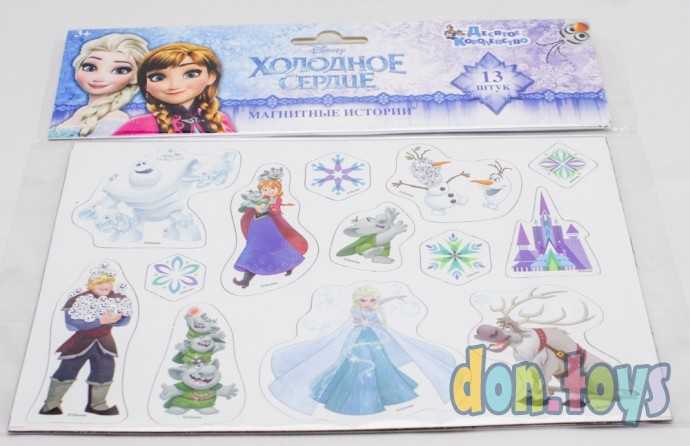 Игра развивающая "Магнитные истории. Магниты "Холодное сердце" Дисней, арт. 03801ДК, фото 2