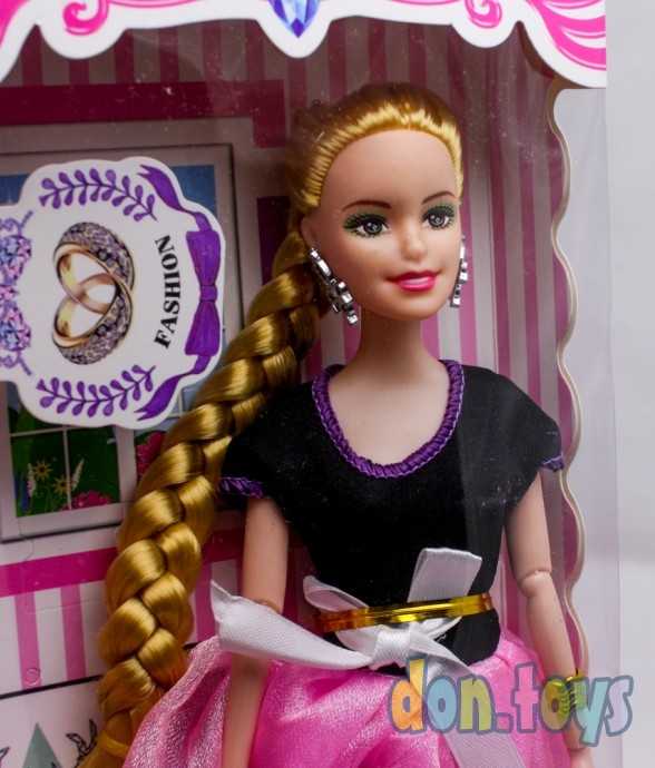 Кукла Анжела, в платье с пышной юбкой, арт. 6677, фото 5