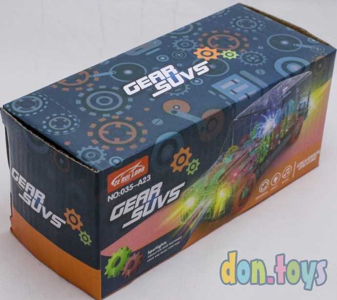 Машина Джип с шестеренками, свет, звук, арт. C035-A-23, фото 6