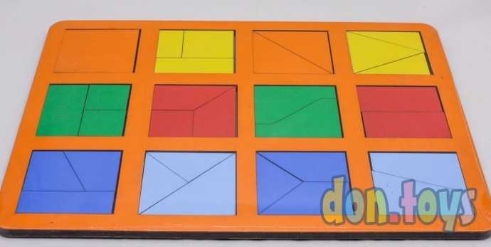 «Сложи квадрат» Б.П.Никитин, 1 уровень (макси), арт. 1187576, фото 5