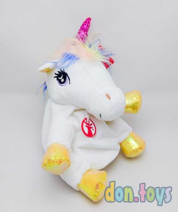Мягкая Кукла-перчатка Единорог с ногами, арт. 02847, фото 3