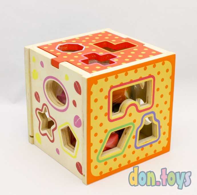 Деревянная игра Куб-Сортер, арт. С 35902, фото 8