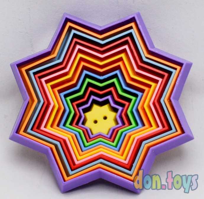 Головоломка "Звезда" на батарейках со светом, арт.G1015A, фото 6