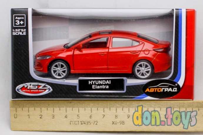 Машина металлическая HYUNDAI ELANTRA, 1:40, инерция, открываются двери, арт. 7389616, фото 1