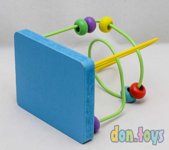 Пальчиковый деревянный лабиринт Собачка, арт. 93-41, фото 5