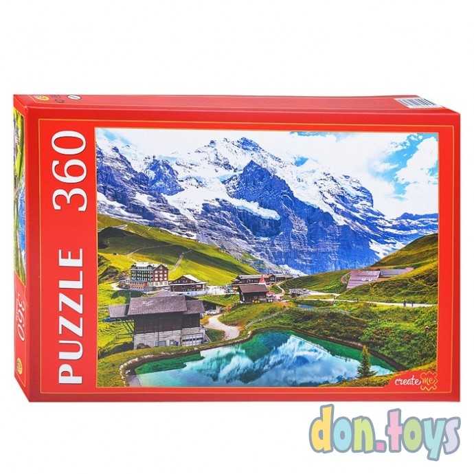 ​ПАЗЛЫ 360 элементов. Кристальное озеро в горах КБ360-0647, фото 1