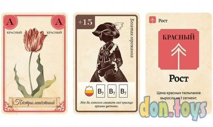 Настольная игра Тюльпаномания, арт. 915511, фото 3