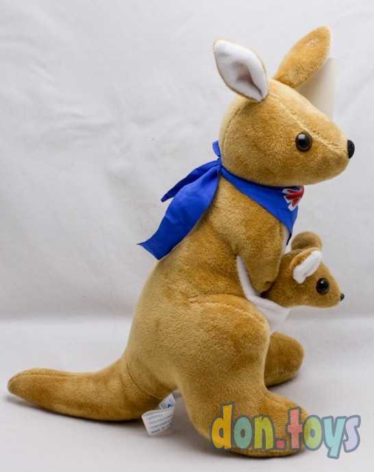 Мягкая игрушка Кенгуру с малышом, фото 2