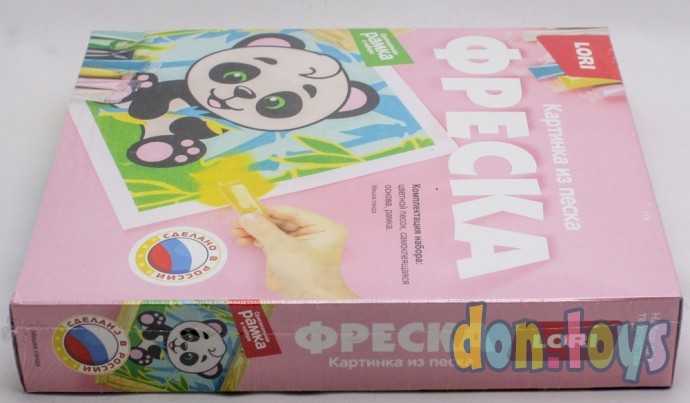 Фреска. Картина из песка "Мишка панда", арт. Кп-062, фото 5