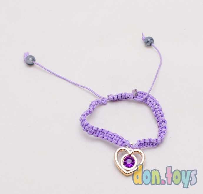 Браслет плетеный Сердце, фото 1