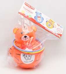 ​Неваляшка музыкальная с кольцами, арт. 803