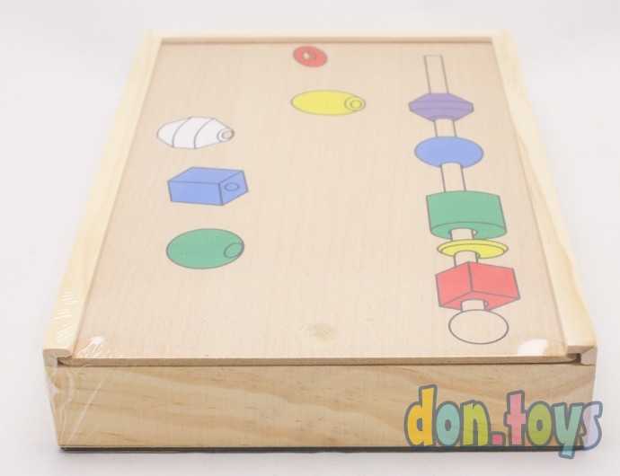 Набор из дерева логическая Бисерная игра, арт. 1030055, фото 3