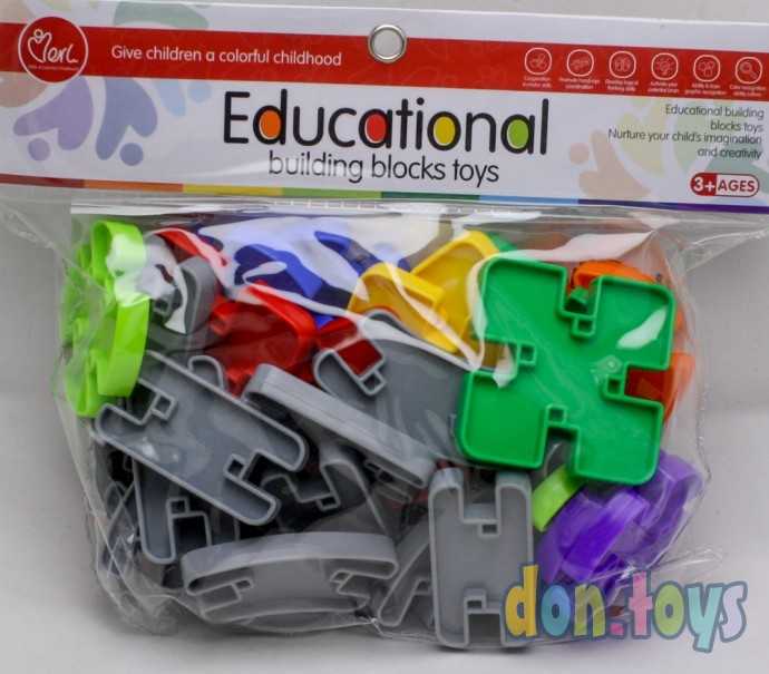 Конструктор обучающий «Объёмный пазл», 32 детали, арт. 7261517, фото 1