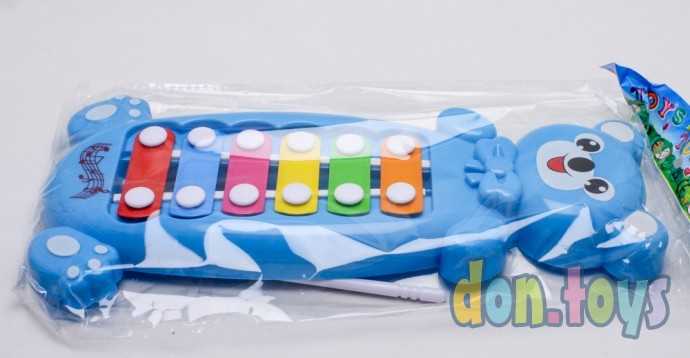 Ксилофон цветной "Медвежонок" (27 см, 6 тонов), арт. 1780960, фото 4