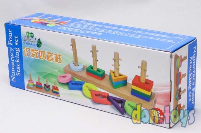 Логическая игра Пирамидка сортер, арт.30322, фото 5