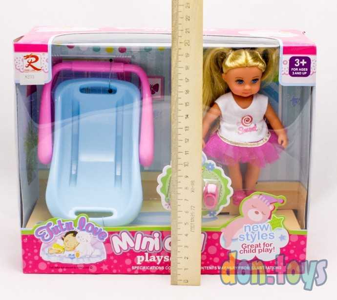 Кукла с креслом-переноской и аксессуарами, арт. 8233, фото 5