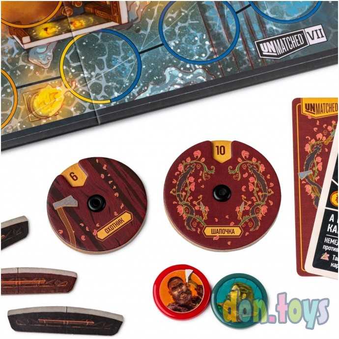 Настольная игра Unmatched. Красная Шапочка против Беовульфа, фото 7