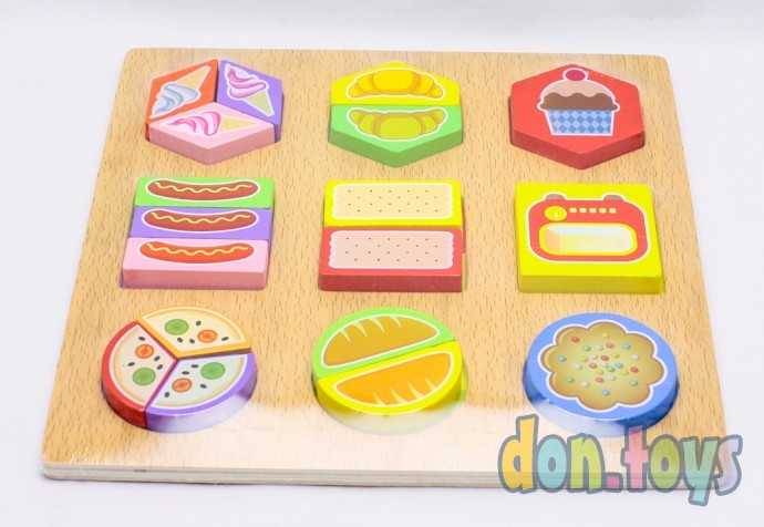 Деревянная игра Геометрика Сложи фигуру арт. C 30331, фото 2