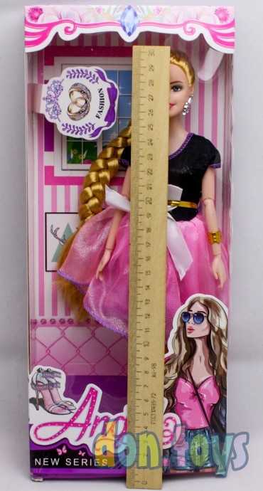 Кукла Анжела, в платье с пышной юбкой, арт. 6677, фото 2