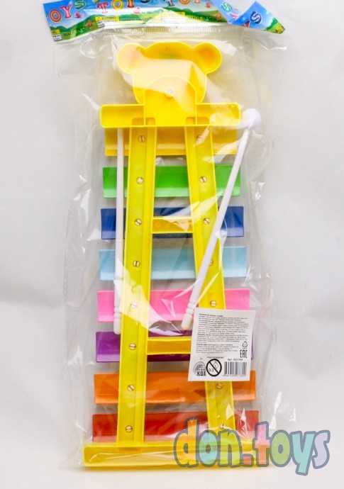 Ксилофон цветной №2, 28 см, металл, арт. 1863904, фото 3