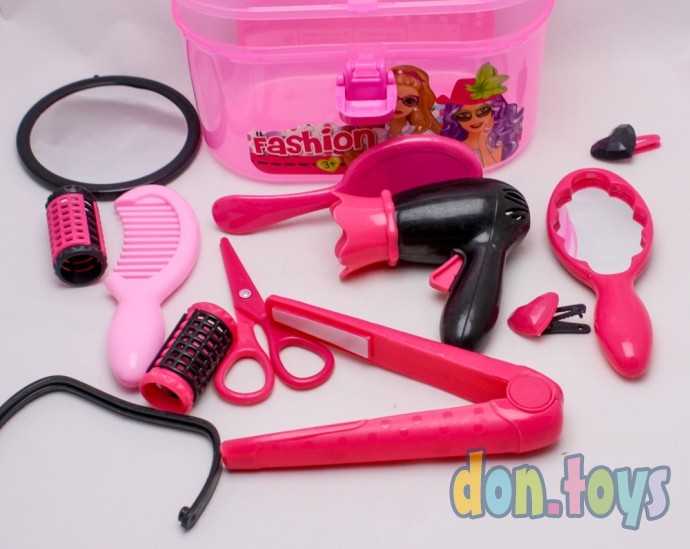Игровой набор Идеальная прическа-2 в чемоданчике, 11 предметов, арт. 1678461, фото 2