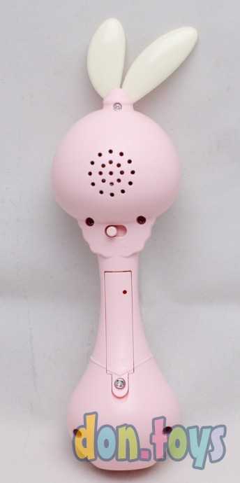 Погремушка интерактивная Зайчик. Умный малыш, арт. 667, фото 3