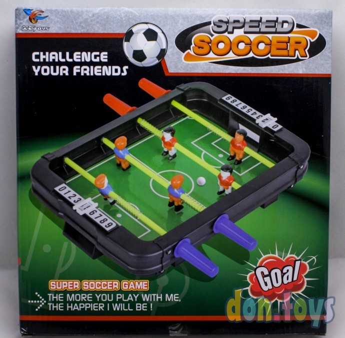 Настольная игра Футбол, в комплекте игровое поле, мяч 2 шт., арт. 2158, фото 1