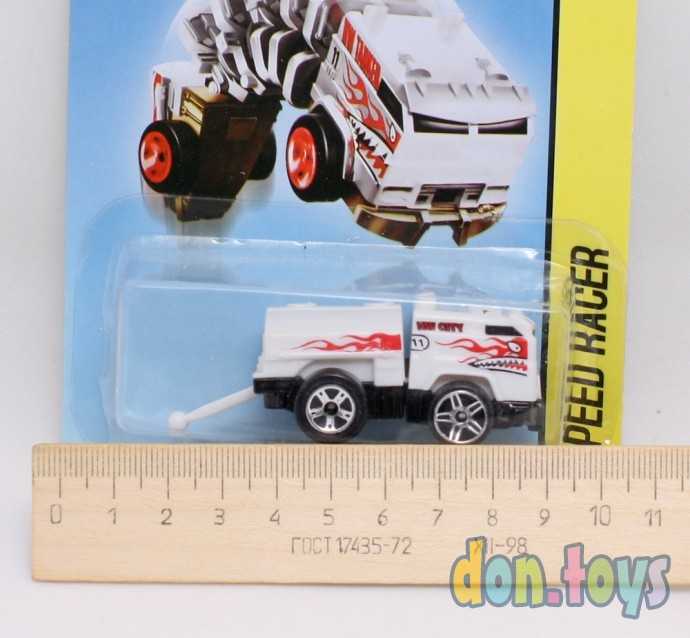 Машинка белая гнущаяся "Kutch Whells" для треков и паркингов "Kutch Whells", фото 4