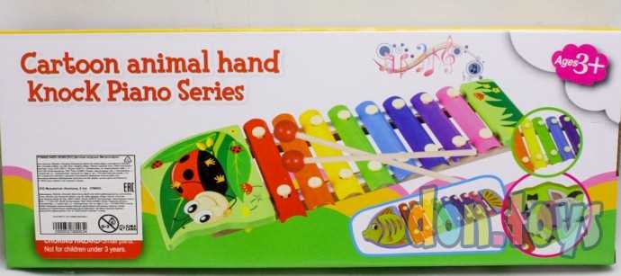 Музыкальная игрушка «Металлофон. Жираф», 8 тонов, арт. 3788003, фото 6