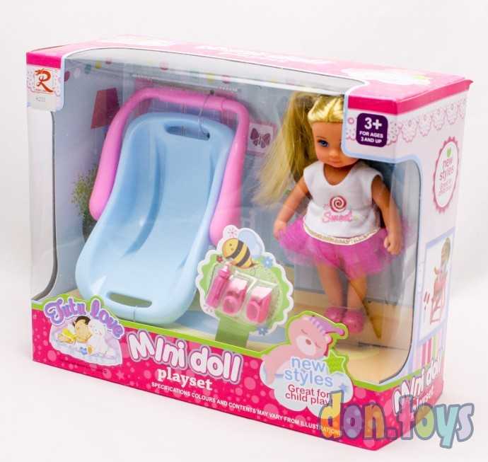 Кукла с креслом-переноской и аксессуарами, арт. 8233, фото 3