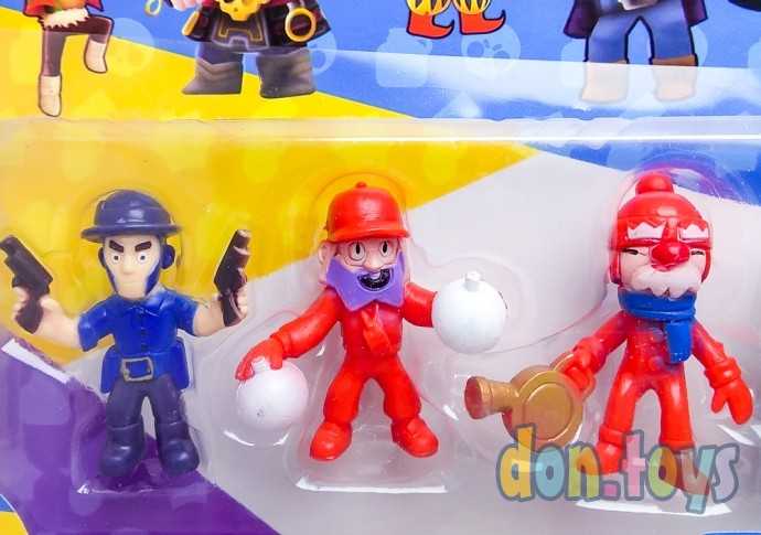 Набор фигурок Герои Бравл Старс (Brawl Stars), 8 шт., арт. 21328, фото 2