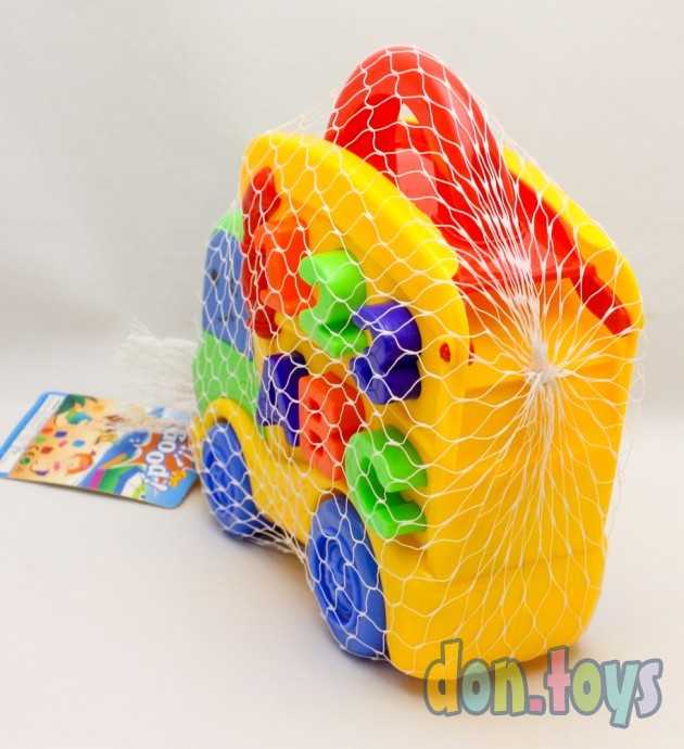 Машина-сортер , с песочным набором, арт. 1229 В, фото 6