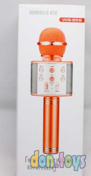 Микрофон с usb, золото, арт. WS-858, фото 2