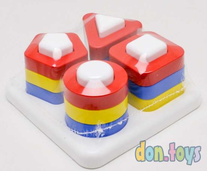 Сортер-пирамидка Формы и цвета, арт. И-6762, фото 1