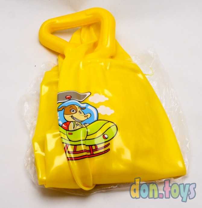 Гимнастический финтес мяч с ручкой диаметр 45 см, арт. 0002 цвета в ассортименте, фото 4