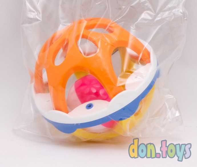 Прорезыватель-погремушка "Шар", 01907, фото 4