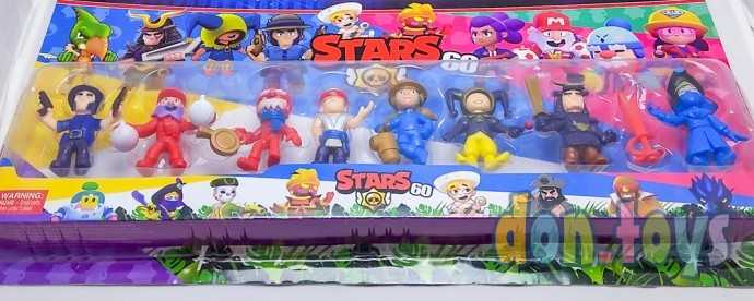 Набор фигурок Герои Бравл Старс (Brawl Stars), 8 шт., арт. 21328, фото 5