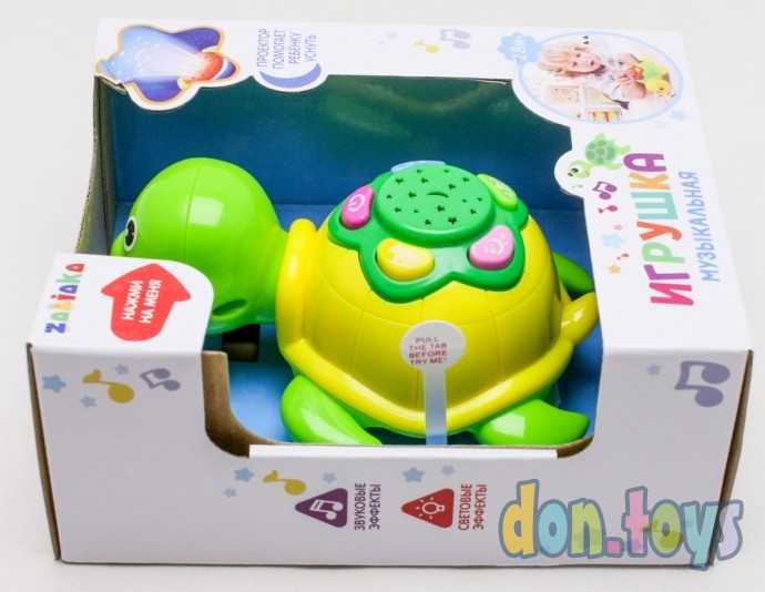 Музыкальная игрушка «Черепаха», световые и звуковые эффекты, арт. 3340196, фото 6