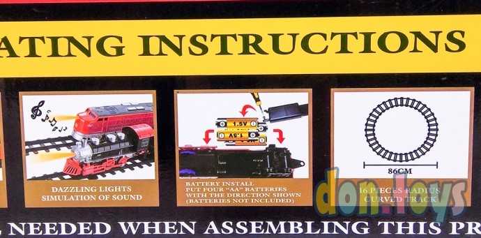 Железная дорога на р/управлении, CLASSIC TRAIN арт. PYM33, фото 10